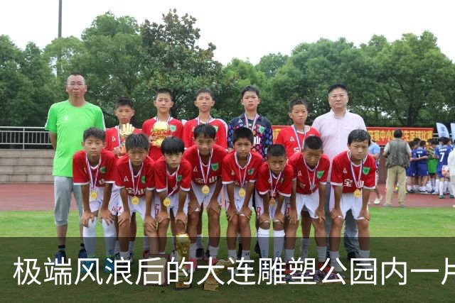 极端风浪后的大连雕塑公园内一片狼藉！维修方案正在审批中